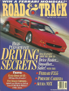 ROAD & TRACK 1995 MAY - SMZ, PANTERA, DRIVING SKILLS